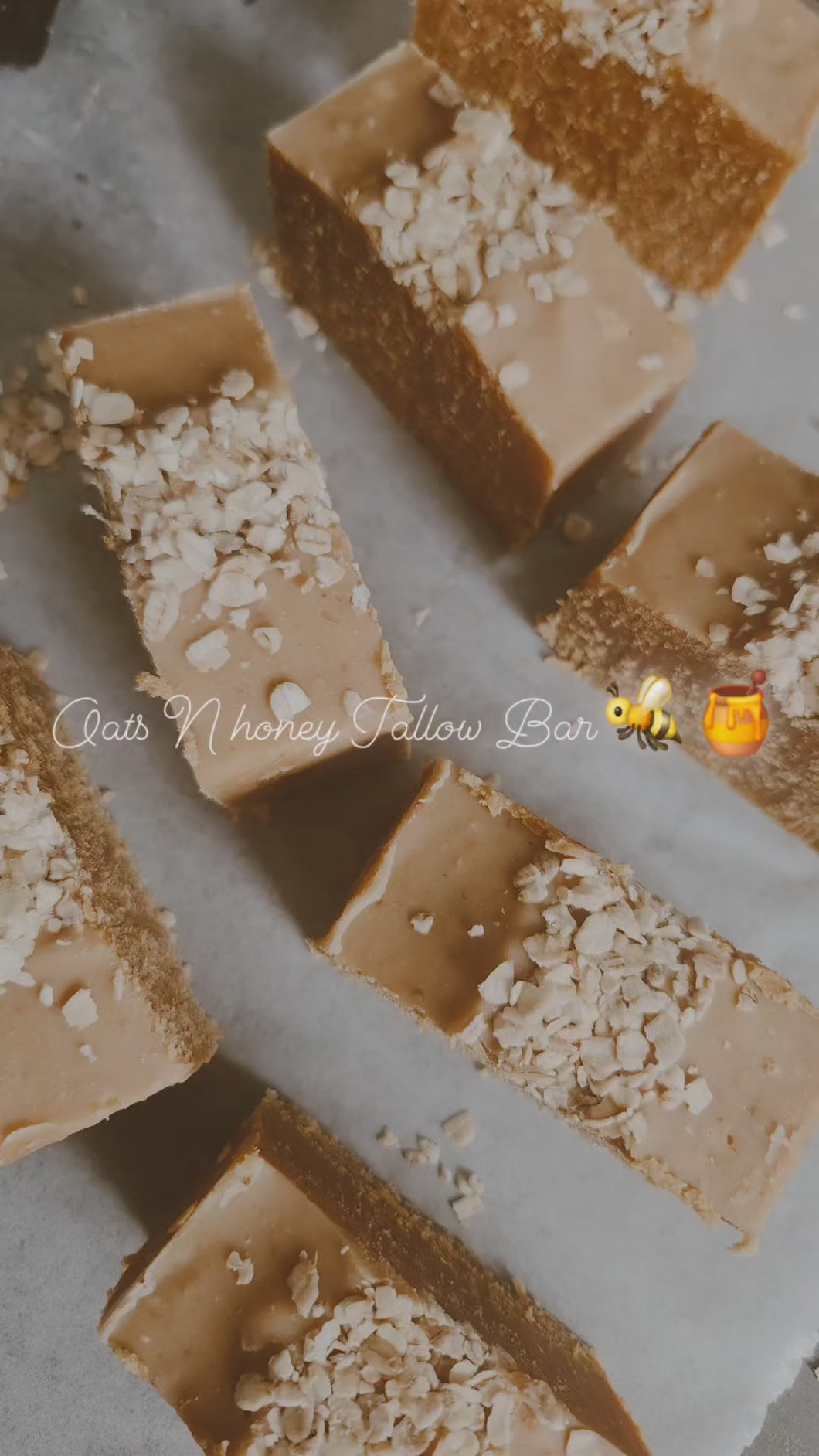 Oats & Honey scrub bar.