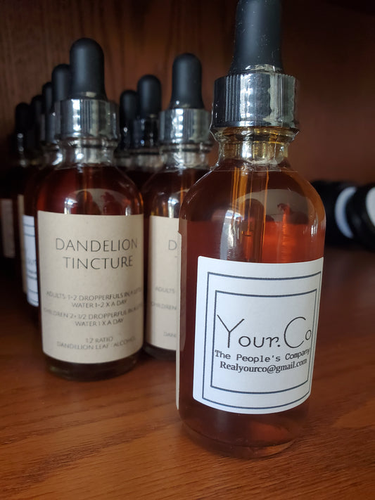 Dandelion Leaf Tincture - Shipping March 28th